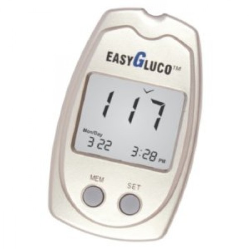 Easy Gluco Glucometer With 50s Strips 