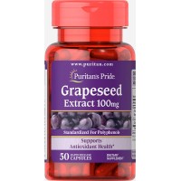 Grapeseed Extract 100 mg 50 Capsules