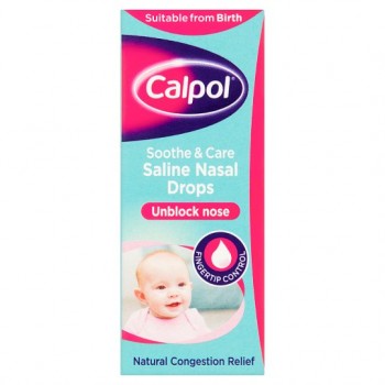 calpol soothe & care saline nasal drops (imported)