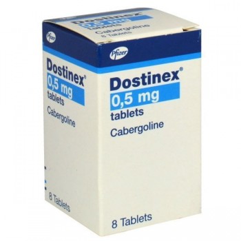 Dostinex Tab - Pfizer 8 Tablets 