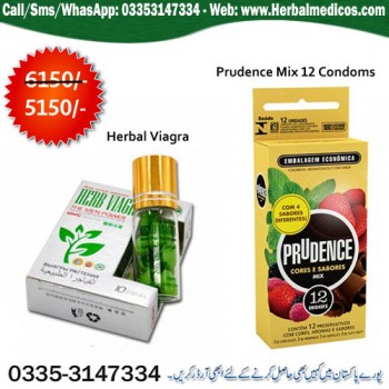 Deal Offer of Herbal Viagra with Prudence 12 Condom